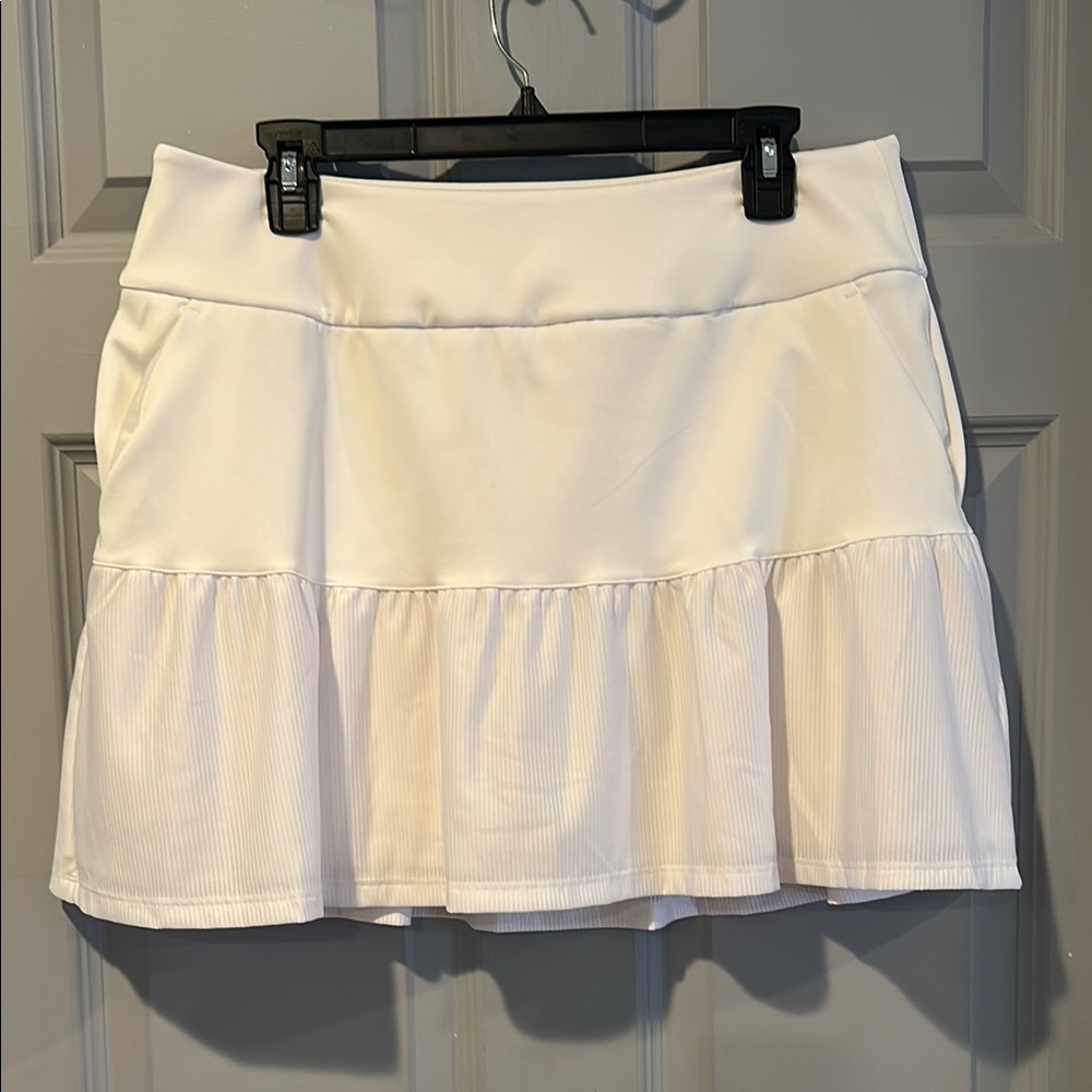 Adidas Cream Mini Skirt